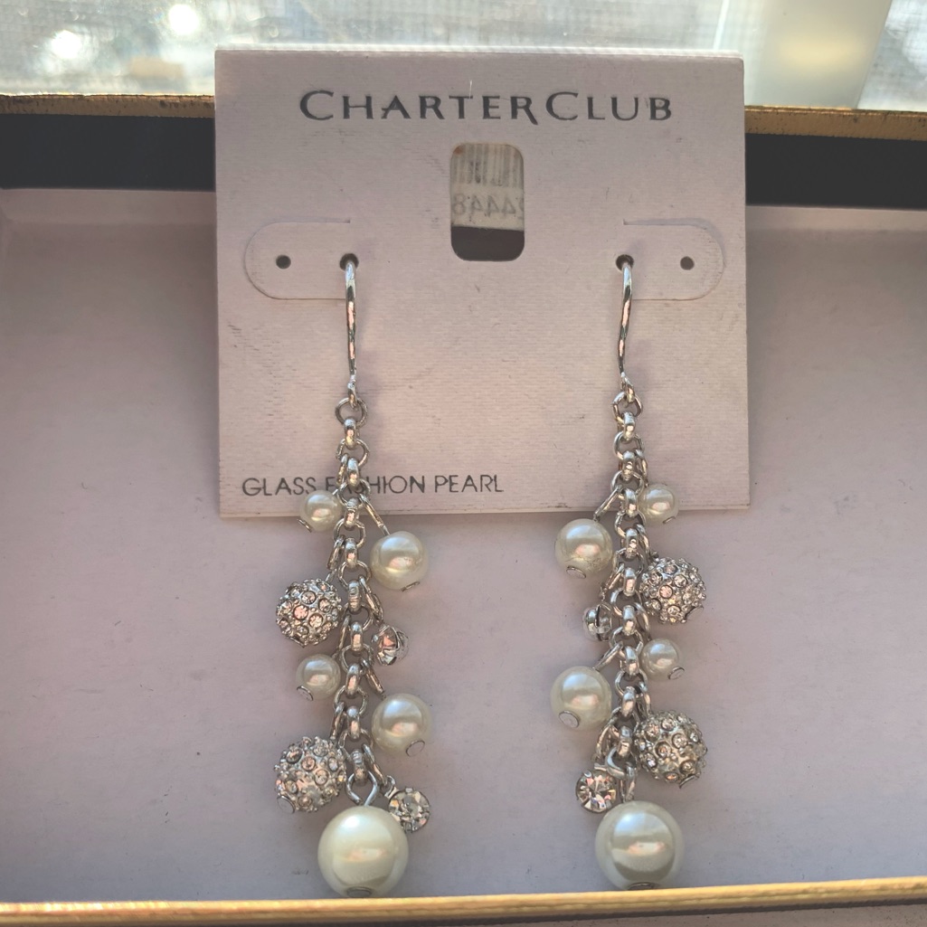Brand New Charter Club Drop Earrings